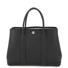 将图像加载到图库查看器中，HERMES Garden Party Black Negonda Leather Size TPM
