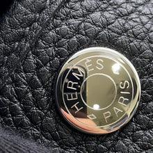 将图像加载到图库查看器中，HERMES Garden Party Black Negonda Leather Size TPM
