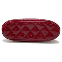 Load image into Gallery viewer, CHANEL Chain Clutch Shoulder Bag RedAP3354 Patent Leather
