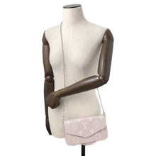 Load image into Gallery viewer, LOUIS VUITTON Felicie Pochette Bloom GrayM14227 Monogram Empreinte Leather
