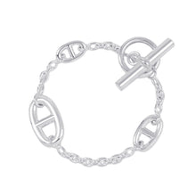 Load image into Gallery viewer, HERMES Chaine d&#39;Ancre Farandole Bracelet Size ST SV925
