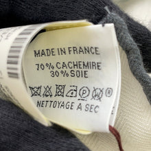 将图像加载到图库查看器中，HERMES The World of HERMES LE MONDE D&#39;HERMES Size 140 Blanc/Ardoise/Etoupe Cashmere70% Silk30%
