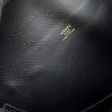 将图像加载到图库查看器中，HERMES Petite course Black Epsom
