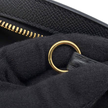 将图像加载到图库查看器中，HERMES Petite course Black Epsom
