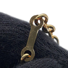 将图像加载到图库查看器中，CHANEL CC Logo Key Ring Gold/Pink Gold Plated Rhinestone
