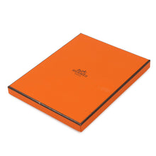 将图像加载到图库查看器中，HERMES Petit H Jack O&#39;Lantern Pumpkin Chocolat/Rouge H Epsom Togo Leather Silk Size GM
