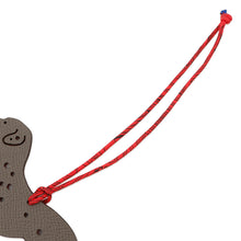 将图像加载到图库查看器中，HERMES Petit H Dalmatien Gris Mouette/Rouge Casaque Epsom Togo Leather Silk
