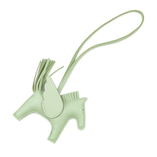 将图像加载到图库查看器中，HERMES Rodeo Pegasus Vert cricket Lambskin
