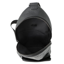 将图像加载到图库查看器中，LOUIS VUITTON racer sling bag NoirM46107 Monogram Shadow
