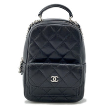 Load image into Gallery viewer, CHANEL Matelasse Timeless Classics Backpack BlackAP3753 Caviar Leather
