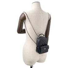 Load image into Gallery viewer, CHANEL Matelasse Timeless Classics Backpack BlackAP3753 Caviar Leather
