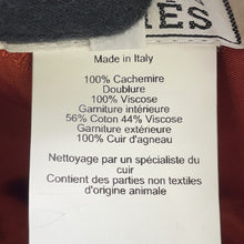 Load image into Gallery viewer, HERMES Cap Nevada Super H Size 59 Beige Cotton100% Leather
