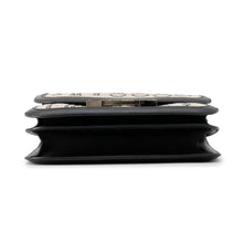 将图像加载到图库查看器中，HERMES Constance 3 Deschenes Black Toile de Camp Swift Leather Size 24
