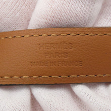 将图像加载到图库查看器中，HERMES Kelly Belt18 New White Epsom
