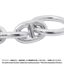 将图像加载到图库查看器中，HERMES Chaine d&#39;Ancre Bracelet 17 frames Size MM SV925
