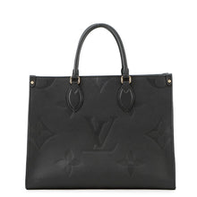 Load image into Gallery viewer, LOUIS VUITTON Onthego NoirM45595 Monogram Empreinte Leather Size MM
