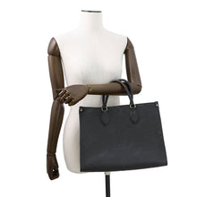 Load image into Gallery viewer, LOUIS VUITTON Onthego NoirM45595 Monogram Empreinte Leather Size MM
