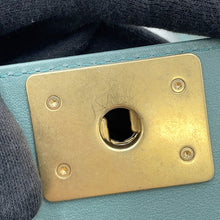 将图像加载到图库查看器中，CHANEL Boy Chanel Blue GreenA94805 Lambskin Size 20
