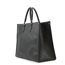将图像加载到图库查看器中，LOUIS VUITTON Onthego NoirM44925 Monogram Empreinte Leather Size GM
