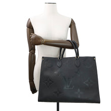 将图像加载到图库查看器中，LOUIS VUITTON Onthego NoirM44925 Monogram Empreinte Leather Size GM
