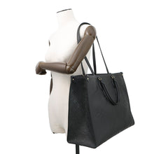 将图像加载到图库查看器中，LOUIS VUITTON Onthego NoirM44925 Monogram Empreinte Leather Size GM

