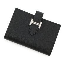 将图像加载到图库查看器中，HERMES Bean Mini Black Chevre Myzore Goatskin

