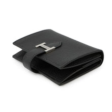 将图像加载到图库查看器中，HERMES Bean Mini Black Chevre Myzore Goatskin
