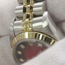 Load image into Gallery viewer, ROLEX Datejust W26mm Stainless Steel K18YG CherryGradation Dial69173G

