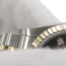 将图像加载到图库查看器中，ROLEX Datejust W26mm Stainless Steel K18YG CherryGradation Dial69173G
