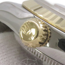 将图像加载到图库查看器中，ROLEX Datejust W26mm Stainless Steel K18YG CherryGradation Dial69173G
