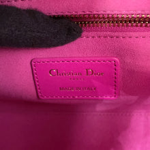 将图像加载到图库查看器中，Dior Lady&#39;s Dior MY ABCDIOR Cannage 2-way Bag PinkM0538ONGE Lambskin Size Small
