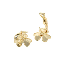 Load image into Gallery viewer, Van Cleef &amp; Arpels Frivole Earring Size SmallVCARB65700 18K Yellow Gold
