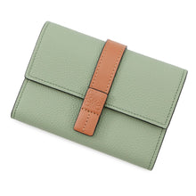 Load image into Gallery viewer, LOEWE Vertical wallet Rosemary/TanC660S86X01 Soft grain calf
