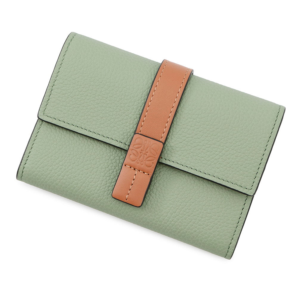 LOEWE Vertical wallet Rosemary/TanC660S86X01 Soft grain calf