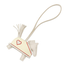 Load image into Gallery viewer, HERMES Rodeo Loveo Cool Craie/Jaune Milton/Rouge Ladue Lambskin Size PM
