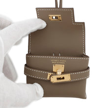 将图像加载到图库查看器中，HERMES Kelly Festival Etoupe Swift Leather
