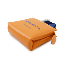 将图像加载到图库查看器中，LOUIS VUITTON Bag Charm・LV Mini Shopper Orange/BlueM02699 Leather
