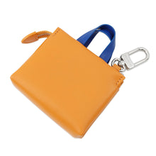 将图像加载到图库查看器中，LOUIS VUITTON Bag Charm・LV Mini Shopper Orange/BlueM02699 Leather
