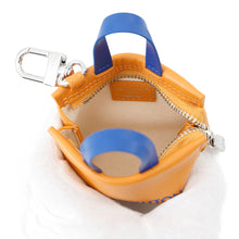 将图像加载到图库查看器中，LOUIS VUITTON Bag Charm・LV Mini Shopper Orange/BlueM02699 Leather
