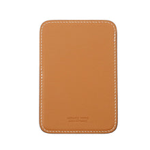 将图像加载到图库查看器中，HERMES Eman Ellison Card Case Gold Swift Leather
