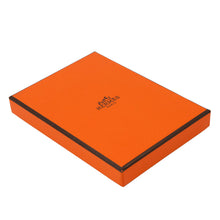 将图像加载到图库查看器中，HERMES Eman Ellison Card Case Gold Swift Leather
