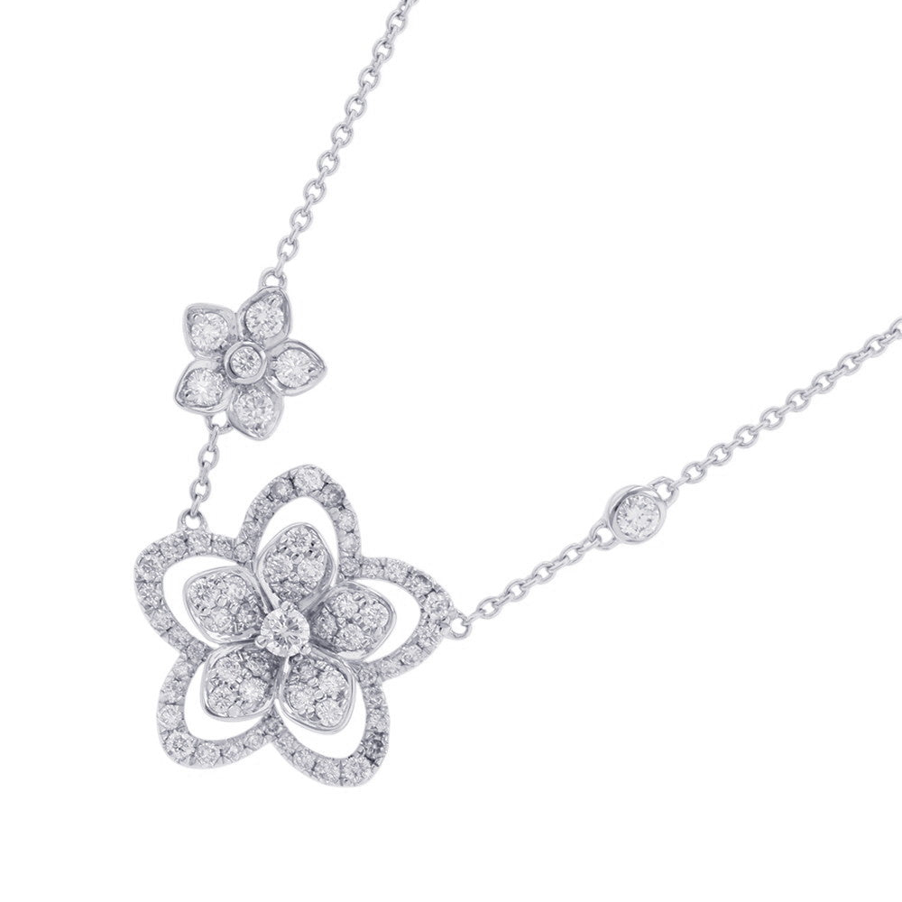 GRAFF Wildflower Double Diamond PendantRGP790 18K White Gold