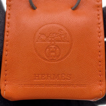 将图像加载到图库查看器中，HERMES Sack Orange Feu/Gold Lambskin
