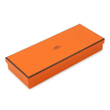 将图像加载到图库查看器中，HERMES Sack Orange Feu/Gold Lambskin

