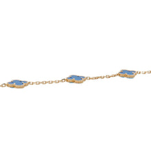 Load image into Gallery viewer, Van Cleef &amp; Arpels Vintage Alhambra Necklace 10 MotifsVCARP34800 18K Yellow Gold
