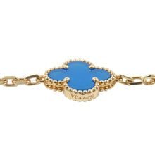 Load image into Gallery viewer, Van Cleef &amp; Arpels Vintage Alhambra Necklace 10 MotifsVCARP34800 18K Yellow Gold
