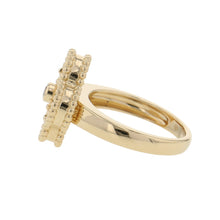 将图像加载到图库查看器中，Van Cleef &amp; Arpels Vintage Alhambra 1PDRing Size 48/#8VCARA41048/VCARA41000 18K Yellow Gold
