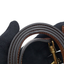 将图像加载到图库查看器中，CELINE Triomphe Boston 2-Way Handbag Tan197583DU3.04LU Leather Size Small

