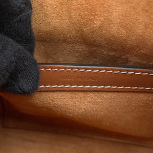 将图像加载到图库查看器中，CELINE Triomphe Boston 2-Way Handbag Tan197583DU3.04LU Leather Size Small
