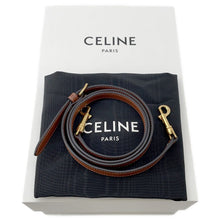 将图像加载到图库查看器中，CELINE Triomphe Boston 2-Way Handbag Tan197583DU3.04LU Leather Size Small
